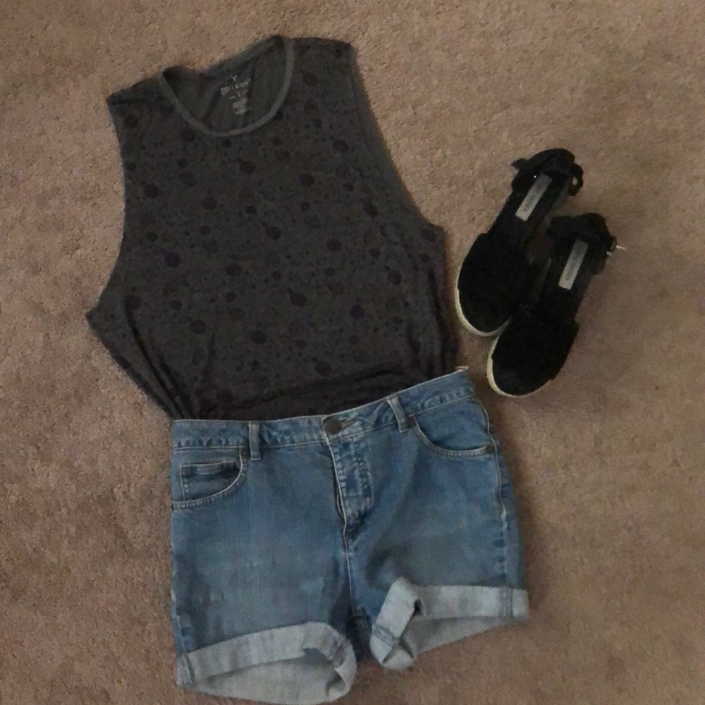 Floral Super Soft Tank